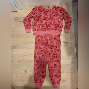 Old Navy floral sweatsuit. Size medium sweatshirt. Size small sweatpants